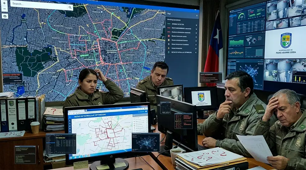 Nuevo paso en seguridad: implementan tecnología de patrullaje inteligente en diez comunas clave del país