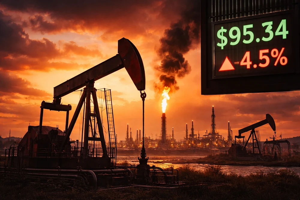 Petróleo se dispara en el inicio de semana por nueva tensión entre Washington e Irán